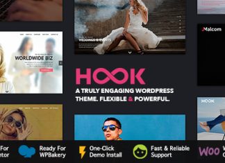 Hook Theme WordPress Superieur