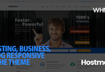 Hostme v2 Theme WordPress Responsive