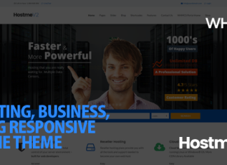 Hostme v2 Theme WordPress Responsive