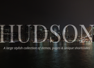 Hudson Theme dentreprise elegant