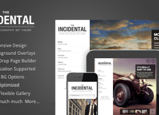 Incidental Photographie WordPress
