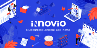 Innovio Theme de page datterrissage polyvalent
