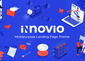 Innovio Theme de page datterrissage polyvalent