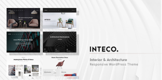 Inteco Conception dinterieur et architecture WordPress