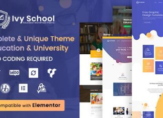 IvyPrep theme WordPress pour leducation et lecole