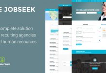 Jobseek – Thème WordPress pour tableau d'emploi Jobseek Theme WordPress pour tableau demploi