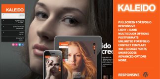 Kaleido Theme de photographie pour WordPress