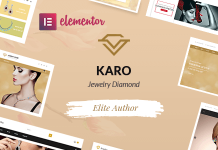 Karo Theme WordPress WooCommerce pour bijoux en diamant