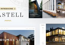 Kastell Theme pour proprietes individuelles et appartements