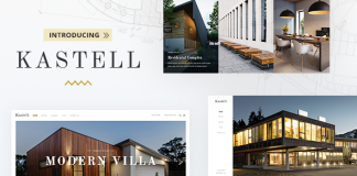 Kastell Theme pour proprietes individuelles et appartements