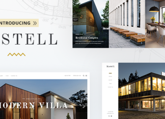 Kastell Theme pour proprietes individuelles et appartements