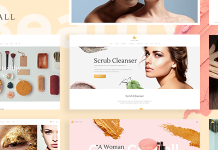 Kendall Theme de Spa Salon de Coiffure Beaute