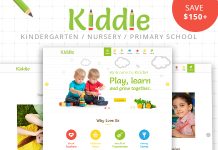 Kiddie Theme WordPress pour la maternelle