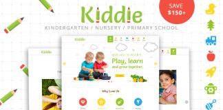 Kiddie Theme WordPress pour la maternelle