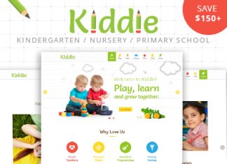 Kiddie – Thème WordPress pour la maternelle Kiddie Theme WordPress pour la maternelle