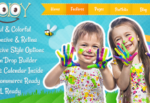 Kiddy – Thème WordPress pour enfants Kiddy Theme WordPress pour enfants
