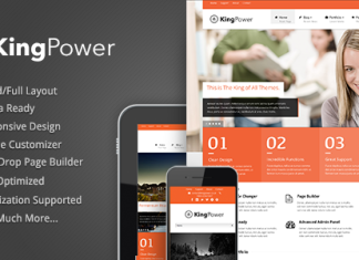 King Power Theme polyvalent pret pour la retine