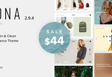 Kona Theme WordPress eCommerce Moderne et Propre
