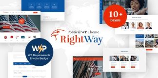 La bonne voie Theme WordPress pour campagne electorale et