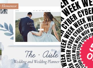 Le couloir Theme elegant de mariage