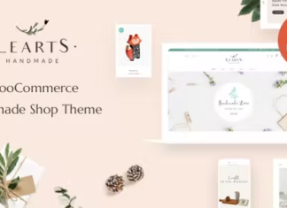 LeArts Theme WordPress WooCommerce pour boutique artisanale de produits