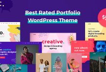 Leedo Theme WordPress de portfolio moderne colore et creatif