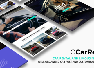 Location de Voitures de Prestige Limousine WordPress