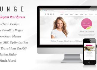 Lounge Theme WordPress Elegant et Epure