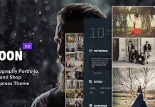 Lune – Thème de portfolio de photographie pour WordPress Lune Theme de portfolio de photographie pour WordPress