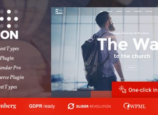 Ma Religion Theme WordPress pour Eglise OEuvres de