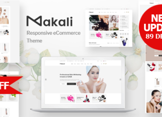 Makali Theme polyvalent pour WooCommerce WordPress