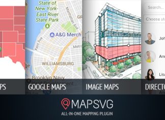 MapSVG Tous types de cartes et localisateur de magasins