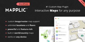 Mapplic Extension WordPress de carte interactive personnalisee