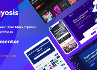 Mayosis theme WordPress pour marche numerique