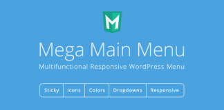 Mega Menu Principal Extension de Menu WordPress