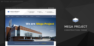 Mega Projet Construction WordPress