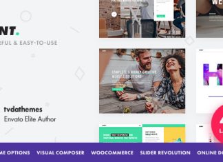 Mint Theme WordPress Polyvalent Creatif