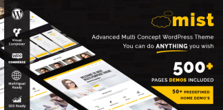 Mist Theme avance multi concepts