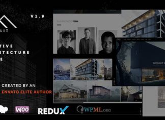 Monolithe Theme WordPress dArchitecture Responsive