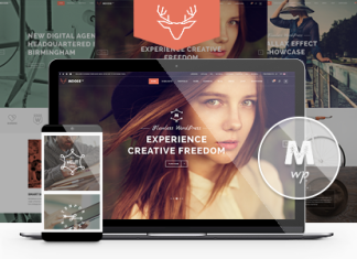 Moose Theme polyvalent creatif