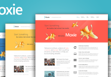 Moxie Theme Responsive pour WordPress