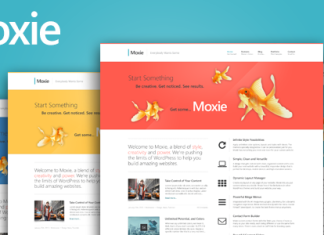 Moxie Theme Responsive pour WordPress