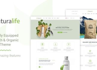 NaturaLife Theme WordPress Sante Bio
