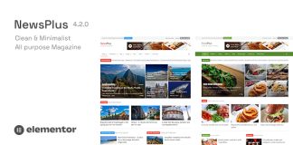 NewsPlus Theme WordPress de news et de magazine