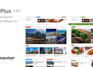 NewsPlus Theme WordPress de news et de magazine