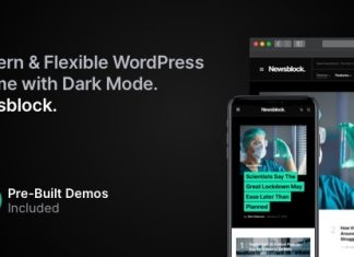Newsblock Theme WordPress de news et magazine avec mode
