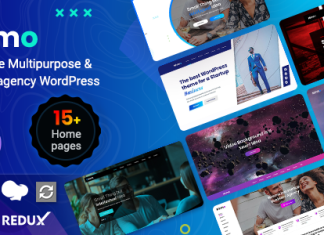 Nimmo – Thème WordPress d’une page Nimmo Theme WordPress dune page