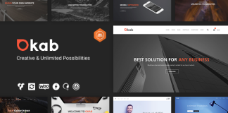 Okab Theme WordPress Multi Purpose reactif RTL