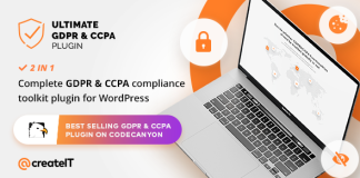 Outil ultime de conformite GDPR et CCPA pour WordPress