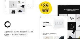 Ozark Theme Portfolio WordPress Minimaliste